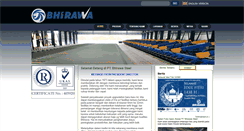 Desktop Screenshot of bhirawasteel.com